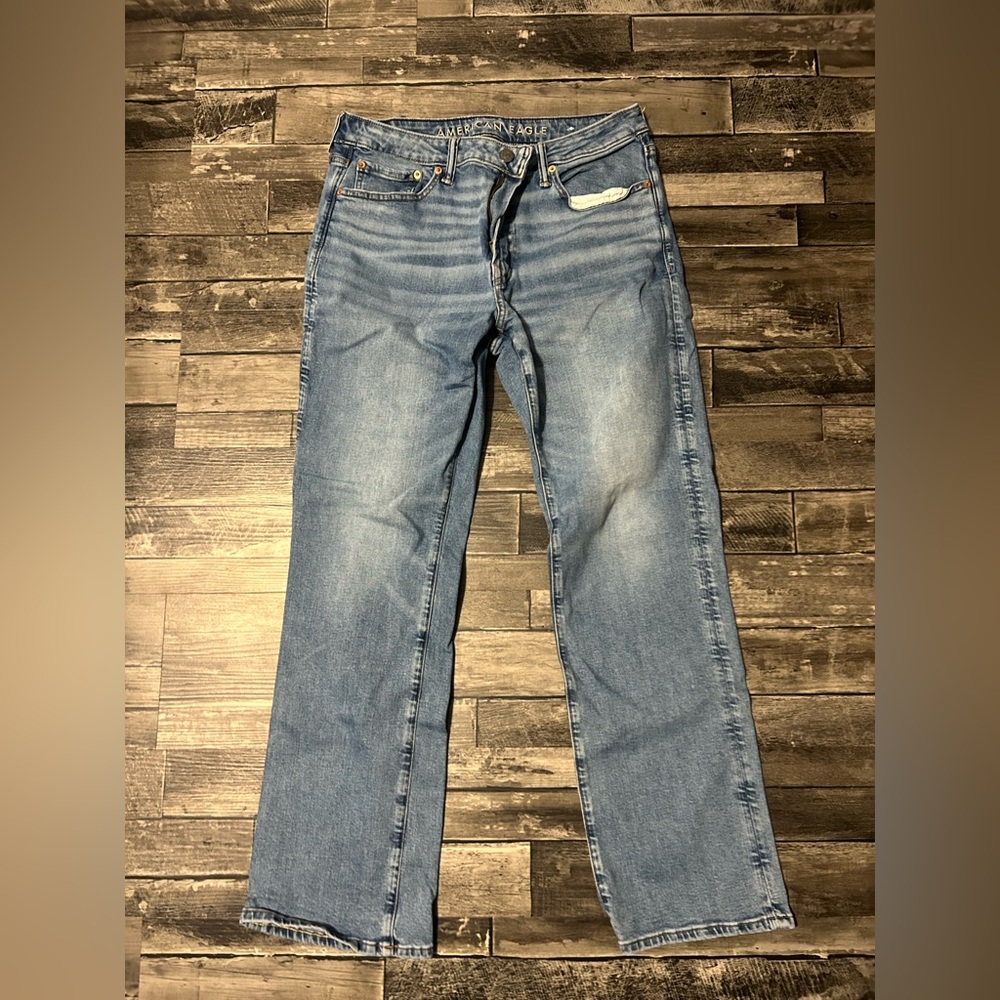 American Eagle Outfitters Denim with Gold Stitching